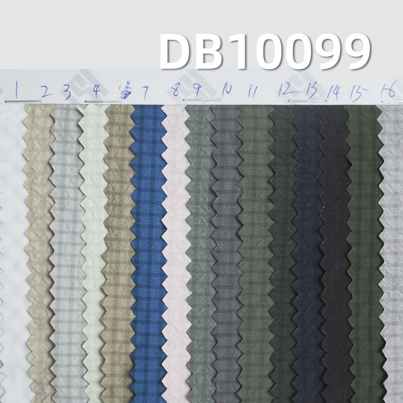 120g/m² Polyester Dyed Fabric | Nami Crepe Check | Spring/Summer Fresh Plaid Fabric | Top and Skirt Material