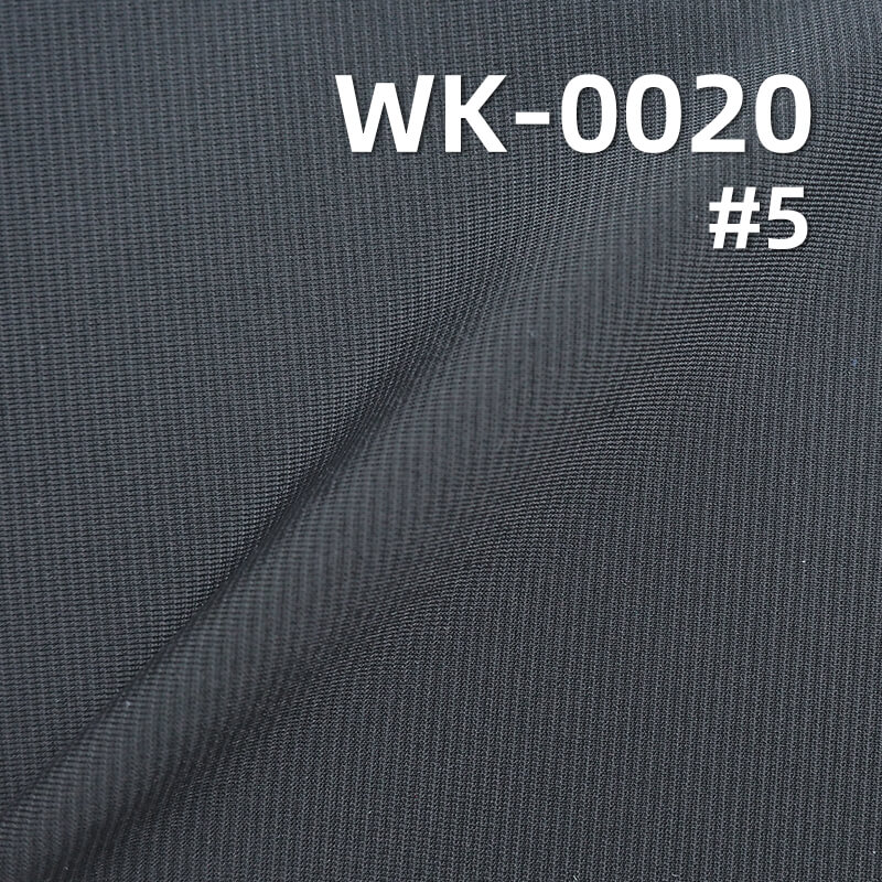 Nylon Stretch Knit Fabric | 170g/m² Jacquard Anta Stripe Fabric | Cool Touch, Smooth | Quick-Dry Fabric for Sportswear, Yoga Wear, Cooling Pants, Arm Sleeves