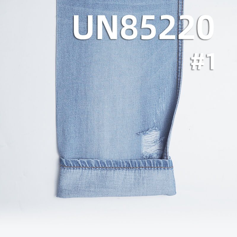 7.6oz Tencel Hemp Cotton Denim | Eco-Friendly Natural Fiber Fabric | Jeans, Skirts, Jackets