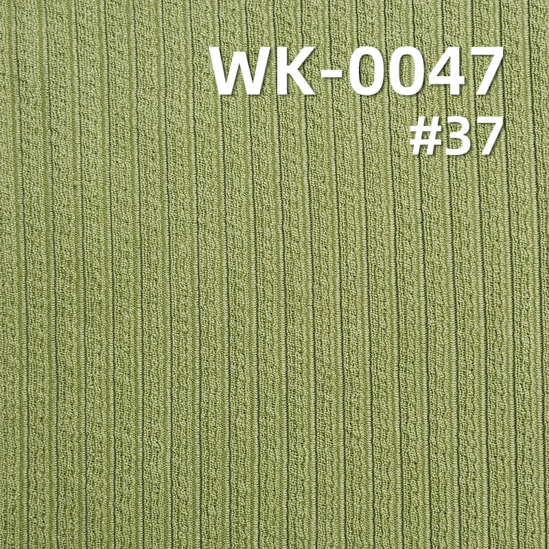 250g/m² Stretch Polyester Ribbed Fabric | Large Pique Knit | Women's Fashion Tops, Skirts and Pants Material