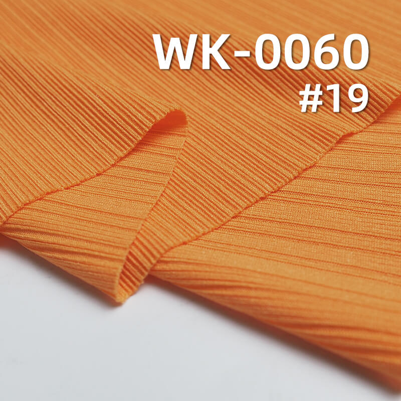 220g/m² Stretch Polyester Knit Fabric | Jacquard Pleated Stripe | Textured Ribbed Knit | Fabric for Pleated Skirts, Layering Tops, Wide-Leg Pants