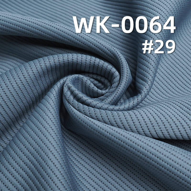 320g/m² Stretch Polyester Fabric | Thick Twill for Fall/Winter | Double Layer Jacquard Knit | Fabric for Pants, Tops, Suits