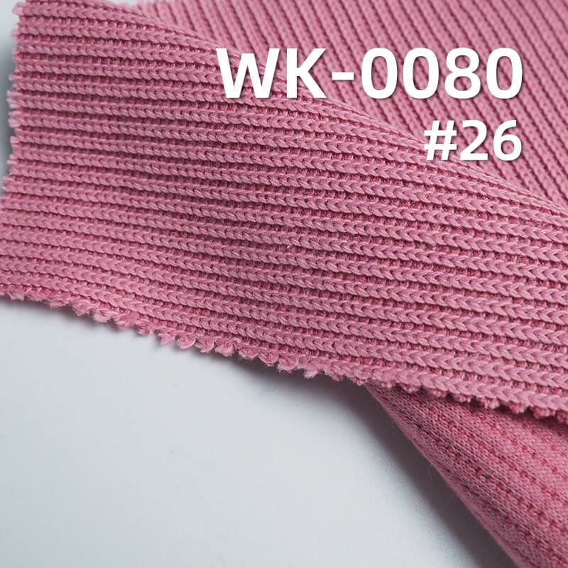 280g/m² Cotton-Polyester Stretch Knitted Fabric |  Autumn-Winter Paris Stripe Sweatshirt Fleece | Jacket, Sportswear, Sweatshirt Material