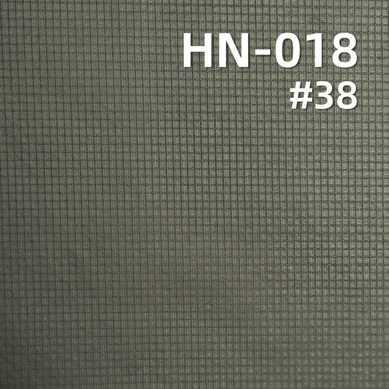 Nylon Plaid Fabric | 42g/m² Coated Dyed Fabric | Anti-Static, Water-Resistant | Spring/Summer Outdoor Clothing