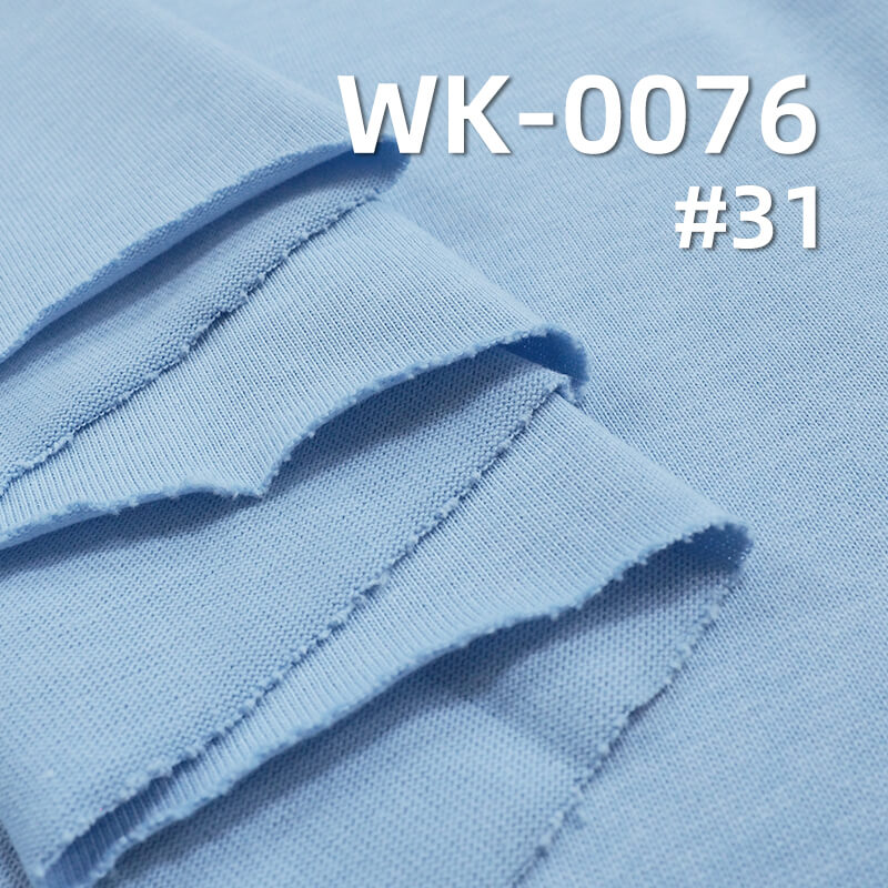 270g/m² 100% Combed Cotton Knit Fabric | 26S Trendy Double Yarn Smooth Sweat Fabric | T-Shirts, Polo Shirts, Casual Wear
