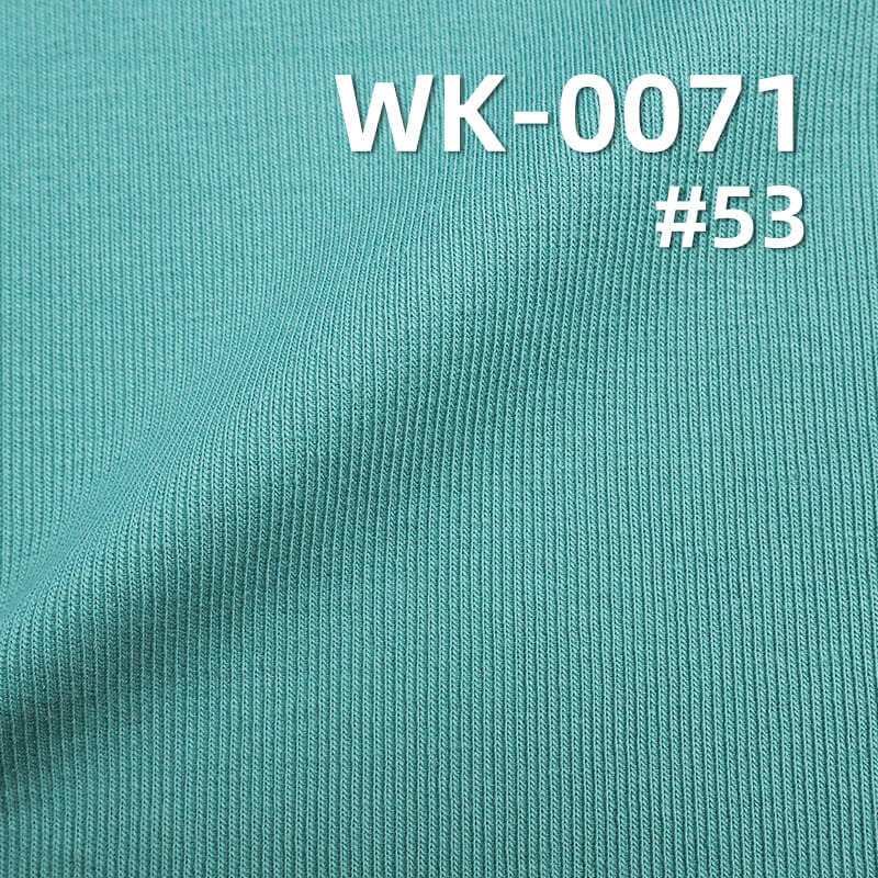 270g/m² Sorona Knit Fabric | 1x1 Rib Fabric | Advanced Sorona Technology | T-shirt & Casual Wear Fabric