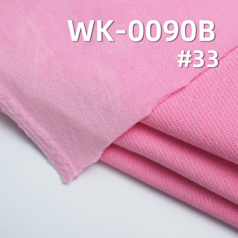 400g/m² Cotton-Polyester Knitted Fabric | Trendy Star Wave Sweatshirt Fabric | Composite Ultra-Soft Fleece | Warm Sportswear Fabric