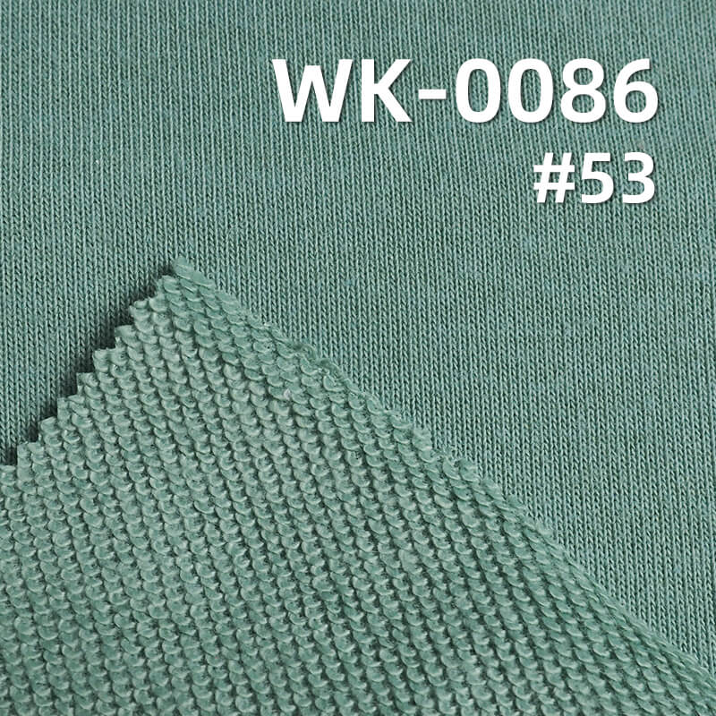 300g/m² Cotton-Polyester Knitted Fabric | Combed Heavy Sweatshirt Fabric | Terry Fabric | Pants, Sweatshirt, Casual Jacket Material