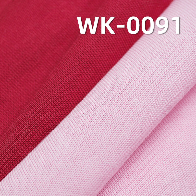 160g/m² Cotton-Polyester Knit Fabric | 32S Combed Cotton Sweatshirt Fabric with Singeing |T-shirt & Lightweight Sweatshirt Material