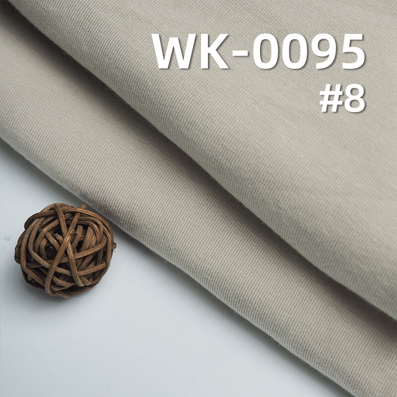 260g/m² Thermal Acrylic Knit Fabric | Thickened 1*1 Cashmere Rib | Double-Sided Stretch | Warm Base Layer ,Loungewear Fabric