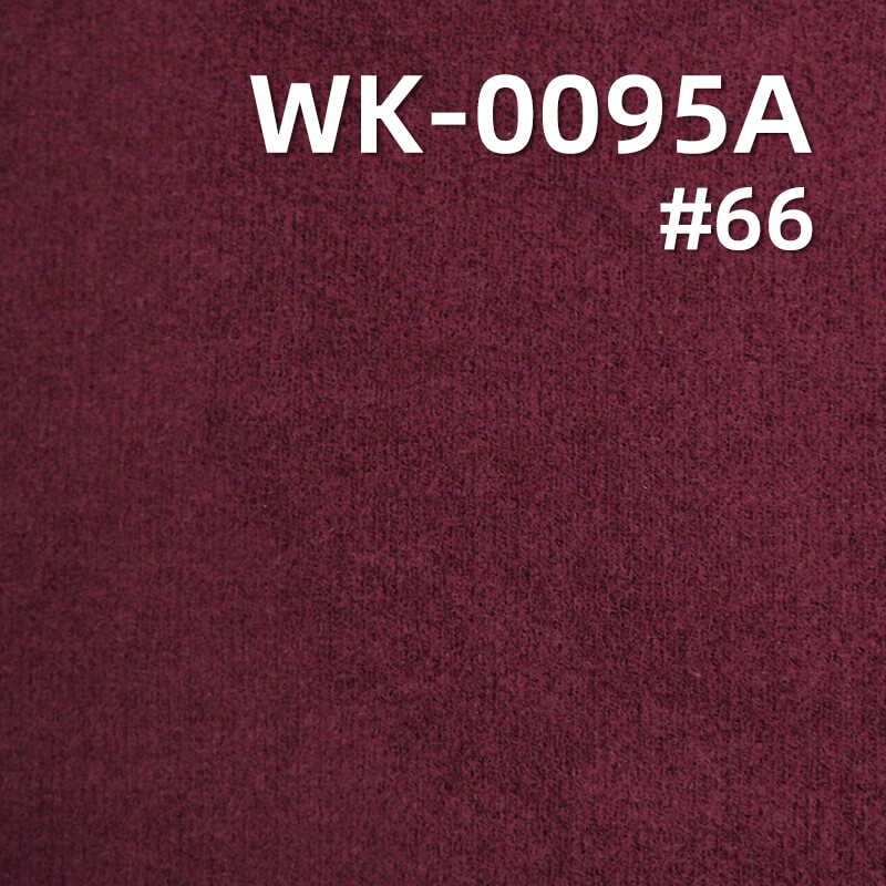 260g/m² Thermal Acrylic Ribbed Knit Fabric | 1*1 Thickened Cashmere Yarn | Fleece Texture | Double-Sided Ribbed Material | Loungewear & Thermal Base Layer Fabric