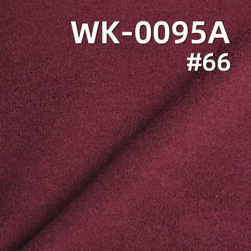 260g/m² Thermal Acrylic Ribbed Knit Fabric | 1*1 Thickened Cashmere Yarn | Fleece Texture | Double-Sided Ribbed Material | Loungewear & Thermal Base Layer Fabric