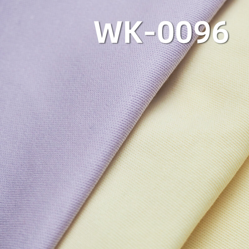 220g/m² Combed Cotton Stretch Knit Fabric | Skin-Friendly 1*1 Ribbed Double-Sided Material |Loungewear， T-Shirts  Fabric
