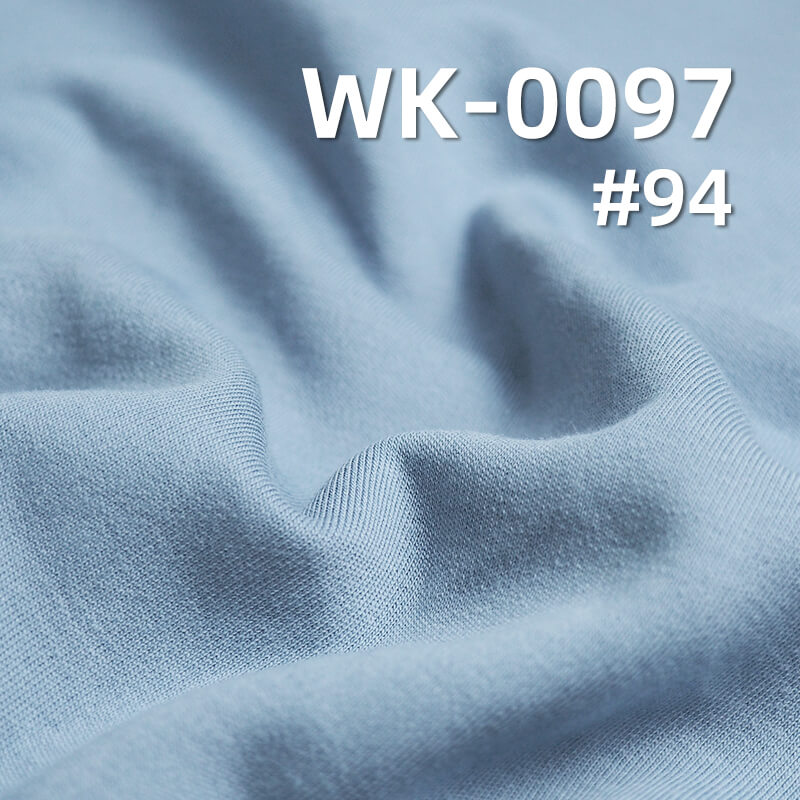 260g/m² Combed Cotton Stretch Knit | 1*1 Ribbed Thick Skin-Friendly Double-Sided Fabric | Loungewear, Base Layer, T-Shirt Material