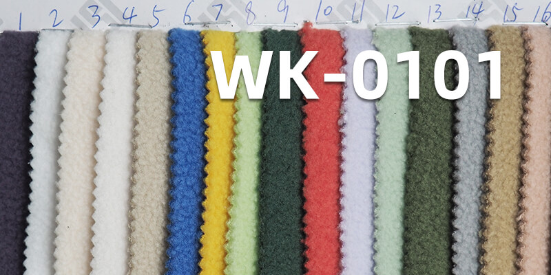 380g/m² 100% Polyester Knit Fabric | Double Brushed Double-Sided Fleece | Fall/Winter Warmth | Loungewear, Warm Sweatshirts, Jacket Fabric