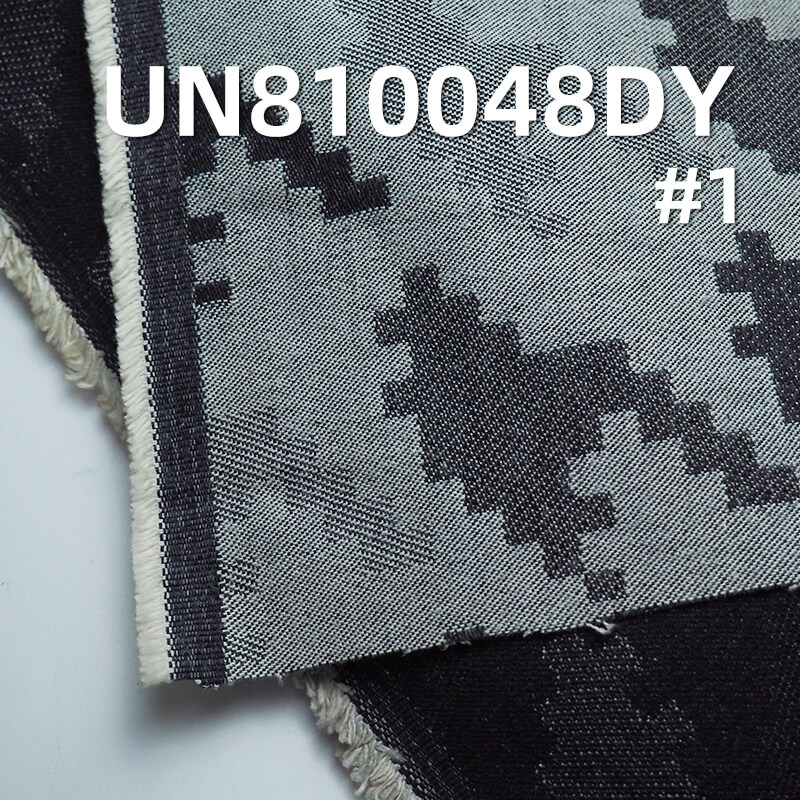 100% Cotton houndstooth Denim Jacquard Denim  63/64“  12.5oz UN810048DY