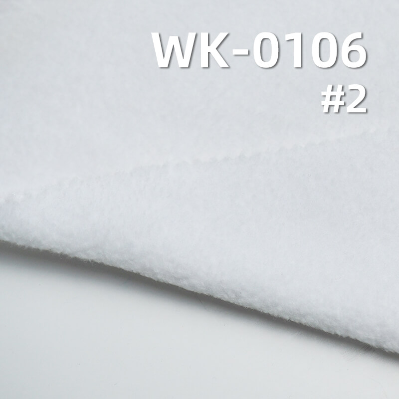 310g/m² Polyester Double-Sided Fleece | Anti-Static & Anti-Bacterial Knit Fabric for Fall & Winter
