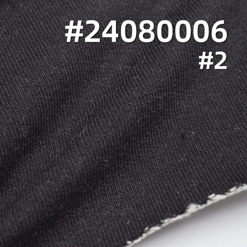 380g/m² Cotton Stretch Knit Denim | Indigo Loop Knit Denim for Fall/Winter | Fabric for Jeans & Jackets