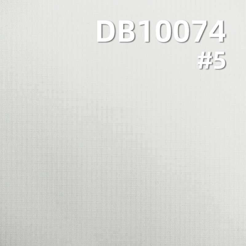 T400 Stretch Dyed Fabric | 130g/m² Double-Line Grid Cool Silk Cotton | Polyester Grid Fabric | Water-Resistant and Anti-Static | Fabric for Outdoor Jackets, Windbreakers, Coats