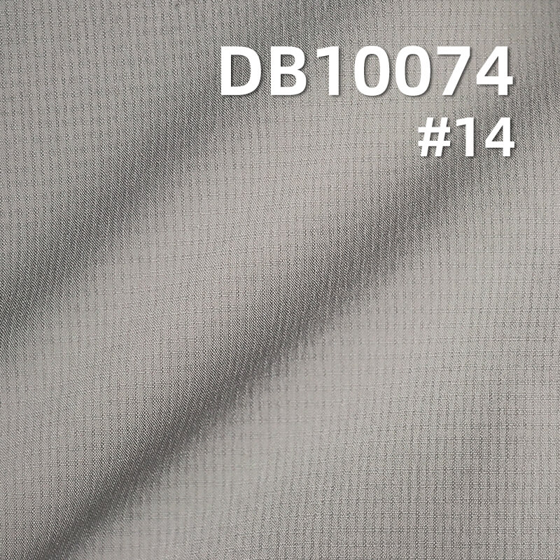 T400 Stretch Dyed Fabric | 130g/m² Double-Line Grid Cool Silk Cotton | Polyester Grid Fabric | Water-Resistant and Anti-Static | Fabric for Outdoor Jackets, Windbreakers, Coats