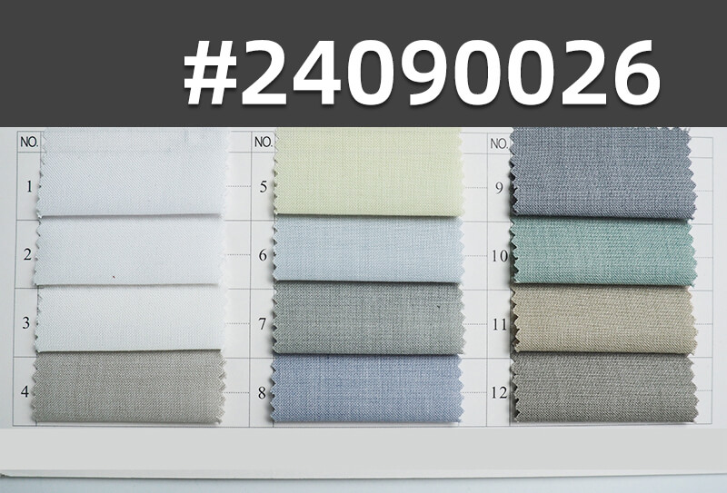 120g/m² Dyed Fabric | Plain Weave | Woven TR Blend Gabardine | Shirts, Summer Dresses, School Uniforms, Suits Fabric
