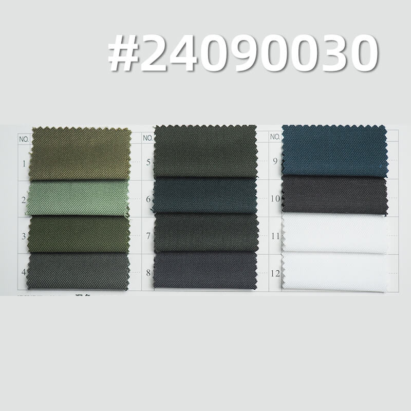 200g/m² Double-Sided Twill Fabric | TR Poplin | Dyed Polyester-Rayon Blend | Suits, Dresses, School Uniforms Fabric