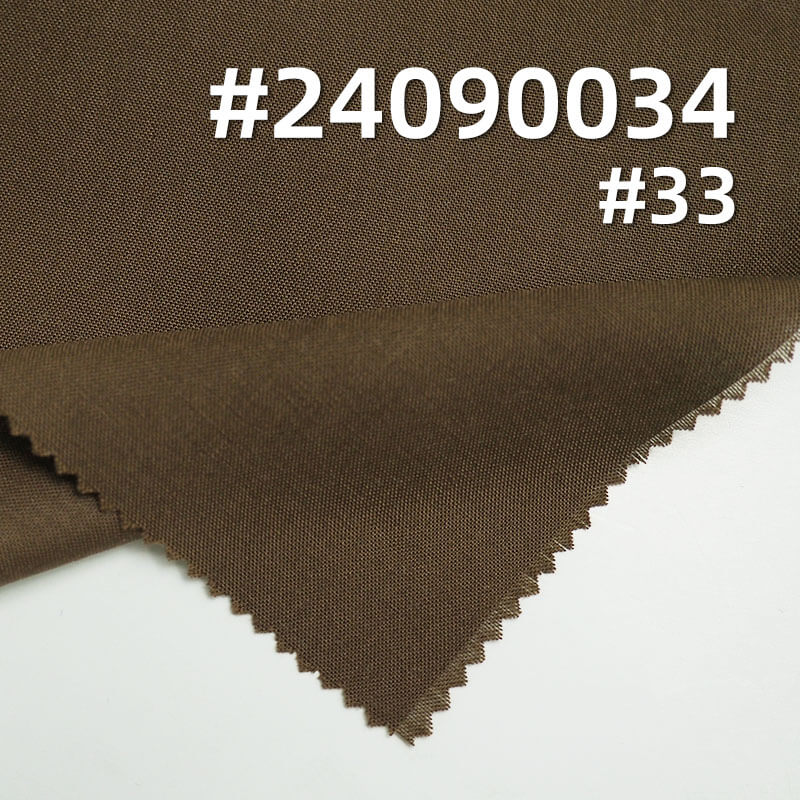 110g/m² Polyester Rayon  Plain Dyed Fabric | TR Serge |Shirt, Summer Dress, Uniform, Suiting Material