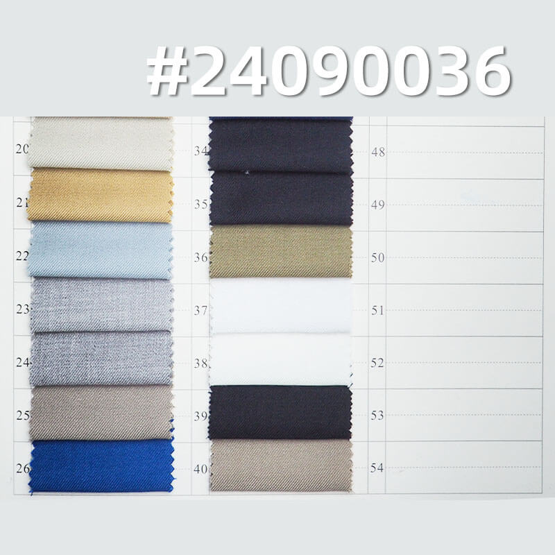 173g/m² Polyester-Rayon Dyed Fabric | Double-Faced Twill |TR Gabardine | Suit, Uniform, Set Fabric