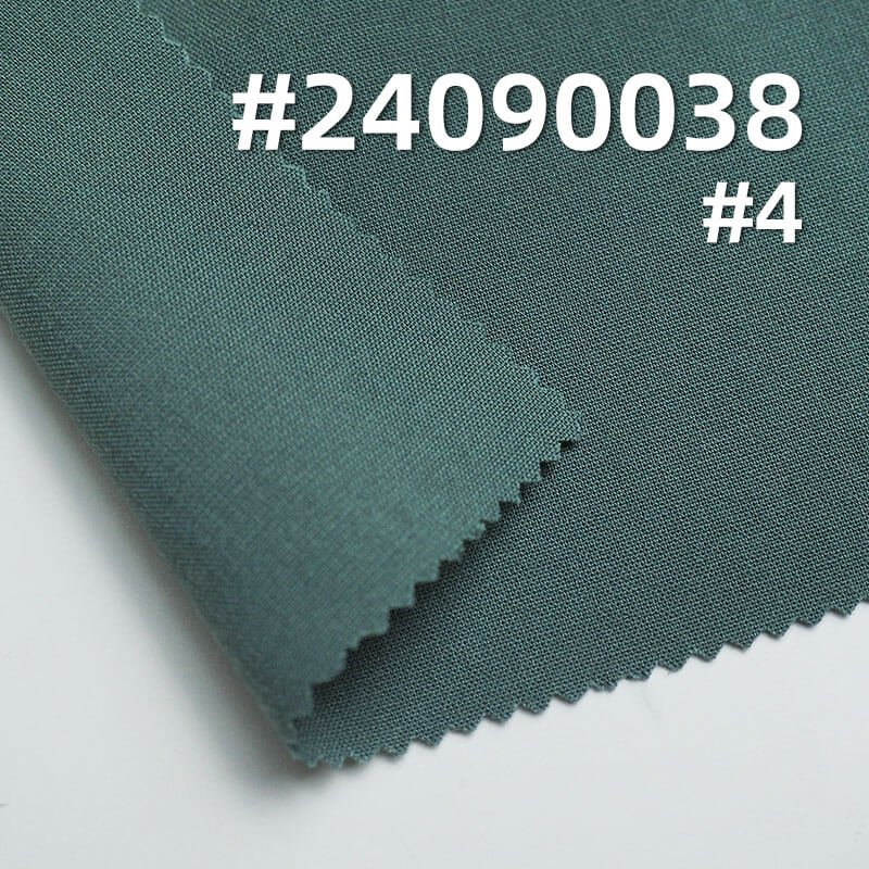 187g/m² Polyester-Rayon Four-Way Stretch Dyed Fabric | Plain Weave Microfiber | TR Gabardine | Wrinkle-Resistant |Skirt, Suit, Uniform,Set Fabric