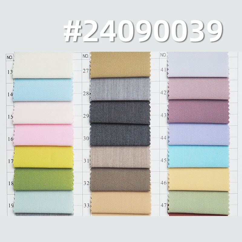 200g/m² Polyester-Rayon Fabric | TR Four-Way Stretch Twill | Wrinkle-Resistant |TR Gabardine | Suit & Uniform Fabric