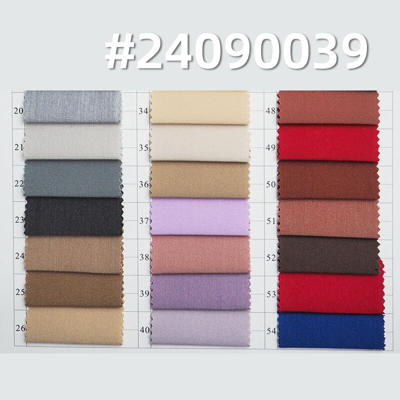 200g/m² Polyester-Rayon Fabric | TR Four-Way Stretch Twill | Wrinkle-Resistant |TR Gabardine | Suit & Uniform Fabric