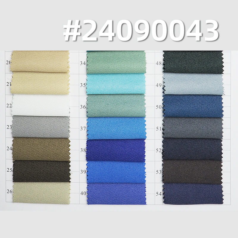 100% Polyester Uniform Wool | 140g/m² Double-Faced Twill | Dyed Fabric | Workwear & Uniform Fabric