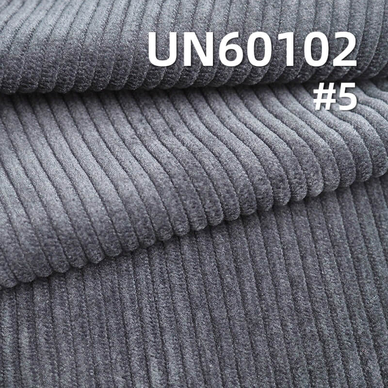 285g/m² Polyester Warp-Knitted  Wash-Free Corduroy |6 Wale | Hats, Pants, Skirts, Jackets Fabric
