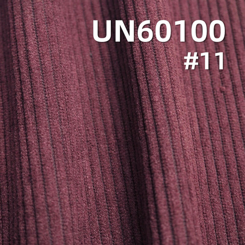 285g/m² Polyester Warp-Knitted Corduroy | Wash-Free 8 W Corduroy | Hat, Pant, Skirt, Jacket Fabric