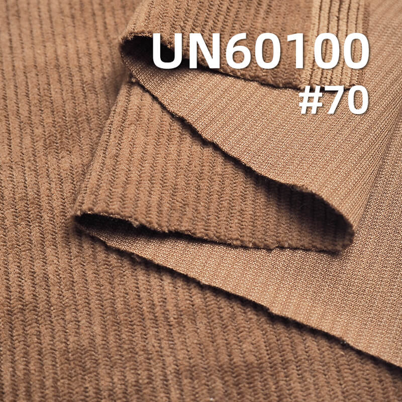 285g/m² Polyester Warp-Knitted Corduroy | Wash-Free 8 W Corduroy | Hat, Pant, Skirt, Jacket Fabric