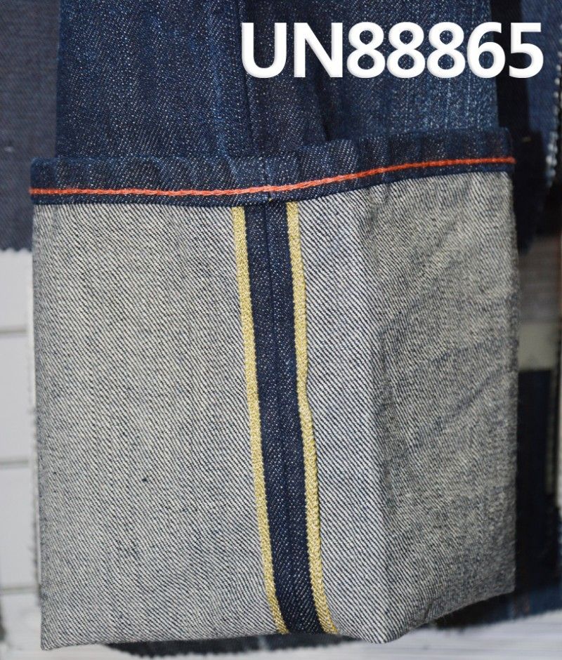 100% Cotton Slub Selvedge Denim Fabric | 13.5 oz 3/1 “Z” Twill Denim |Jeans, Denim Jackets, Outerwear Fabric