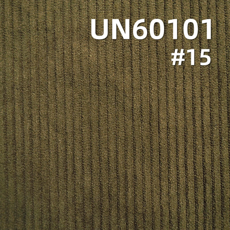 285g/m² Polyester Knit Corduroy | 8 W Straight Stripe Fabric |Hats, Pants, Skirts, Outerwear  Fabric