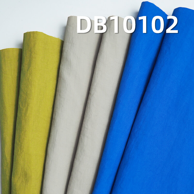 100% Nylon Dyed Fabric | 70D Cotton-like Crinkled Fabric | 95g/m² Lightweight Water-repellent Nylon | Outdoor Jackets, Windbreakers, Sun Protection Fabric