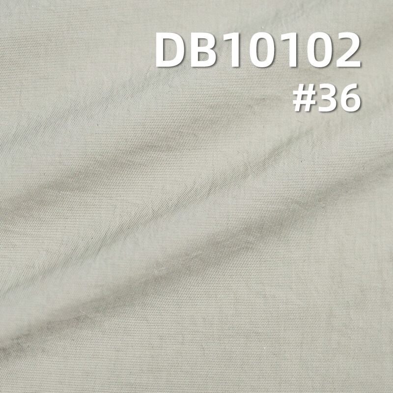 100% Nylon Dyed Fabric | 70D Cotton-like Crinkled Fabric | 95g/m² Lightweight Water-repellent Nylon | Outdoor Jackets, Windbreakers, Sun Protection Fabric