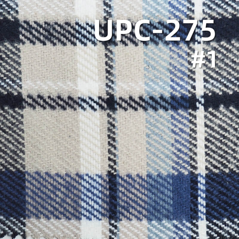 Yarn-Dyed Check Fabric | 280g/m² Thickened Cotton Fabric | Autumn Winter Brushed Cotton | School Style Skirts & Plaid Shirts Material