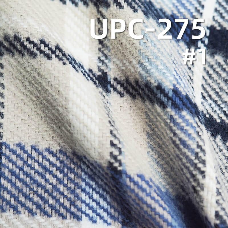 Yarn-Dyed Check Fabric | 280g/m² Thickened Cotton Fabric | Autumn Winter Brushed Cotton | School Style Skirts & Plaid Shirts Material