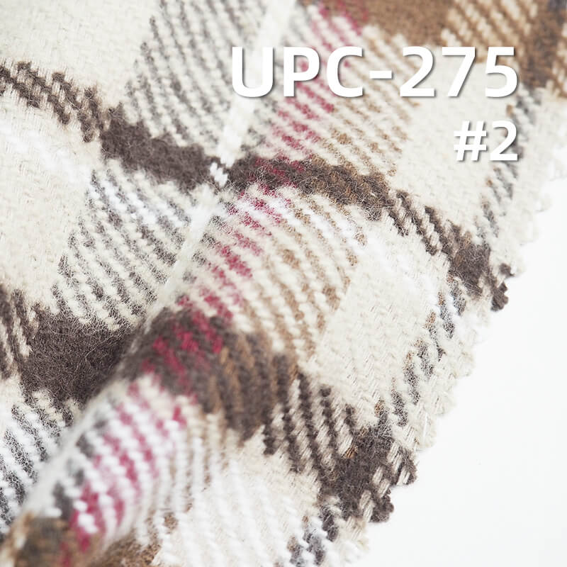 Yarn-Dyed Check Fabric | 280g/m² Thickened Cotton Fabric | Autumn Winter Brushed Cotton | School Style Skirts & Plaid Shirts Material