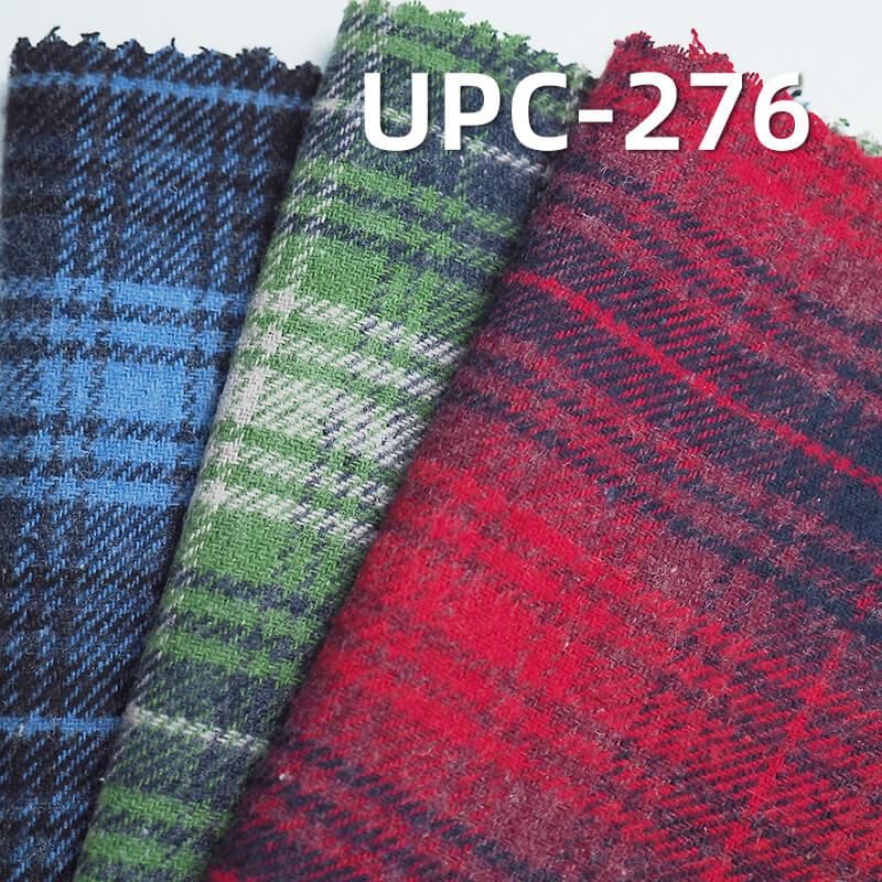 Woven Check Fabric | 220g/m² Pure Cotton Fabric |Brushed Material | Dyed Cotton Fabric | School Style Skir & Shirt Fabric