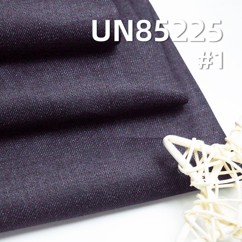 Stretch Denim Fabric | 8.8 oz Cotton-Polyester-Spandex  Denim | Warp Striped Slub Fabric | 3/1 "Z"Twill | Denim for Jeans, Skirts, Shirts