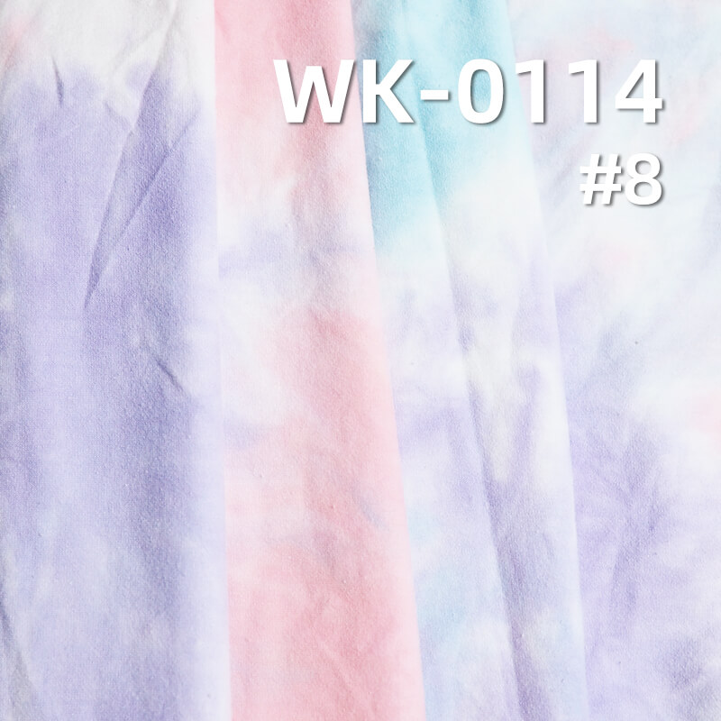 170g/m² Cotton Stretch Knit Fabric | Tie-Dye & Color-Dye Jersey | T-Shirt & Undershirt Fabric