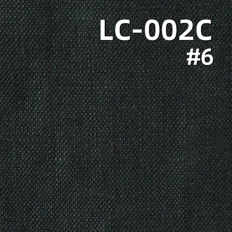 Linen Cotton Plain Weave | 170g/m² Spring-Summer Linen Cotton Fabric | Forest Style | Skirts, Tops, Apparel Fabric