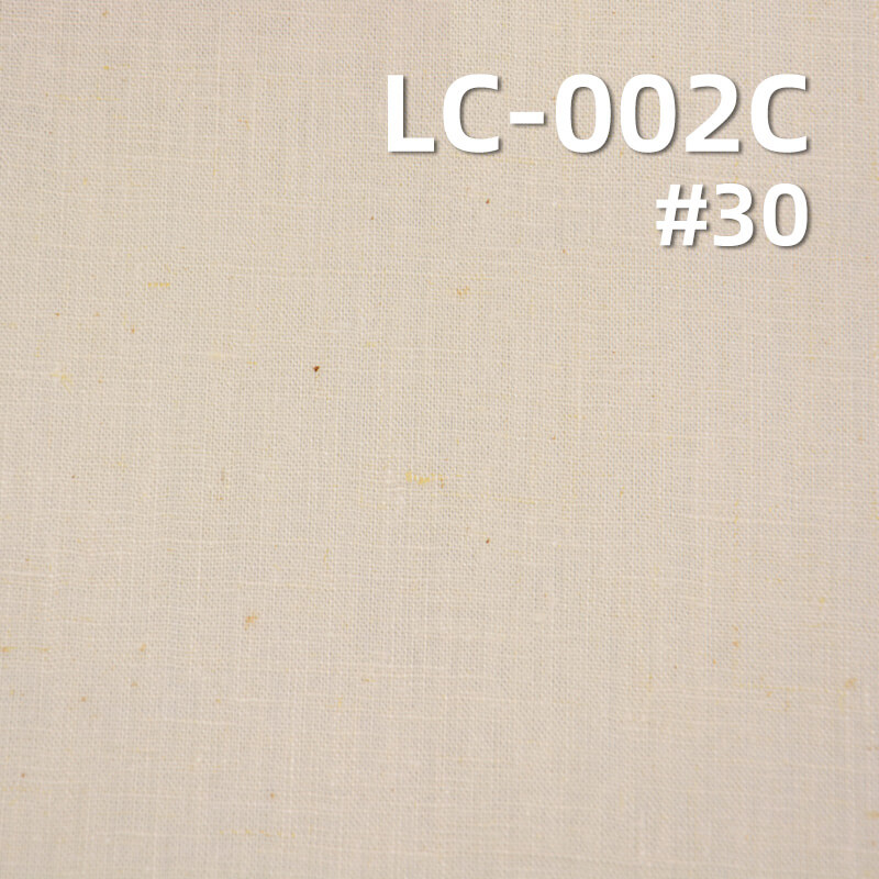 Linen Cotton Plain Weave | 170g/m² Spring-Summer Linen Cotton Fabric | Forest Style | Skirts, Tops, Apparel Fabric