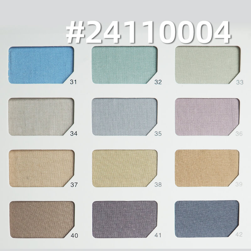 20s Thin Stretch Linen Fabric | 155g/m² Spring/Summer Rayon-Linen Dyeing Fabric | Cotton-Linen Stretch Fabric | Plain Linen Fabric for Hanfu, Skirts & Tops