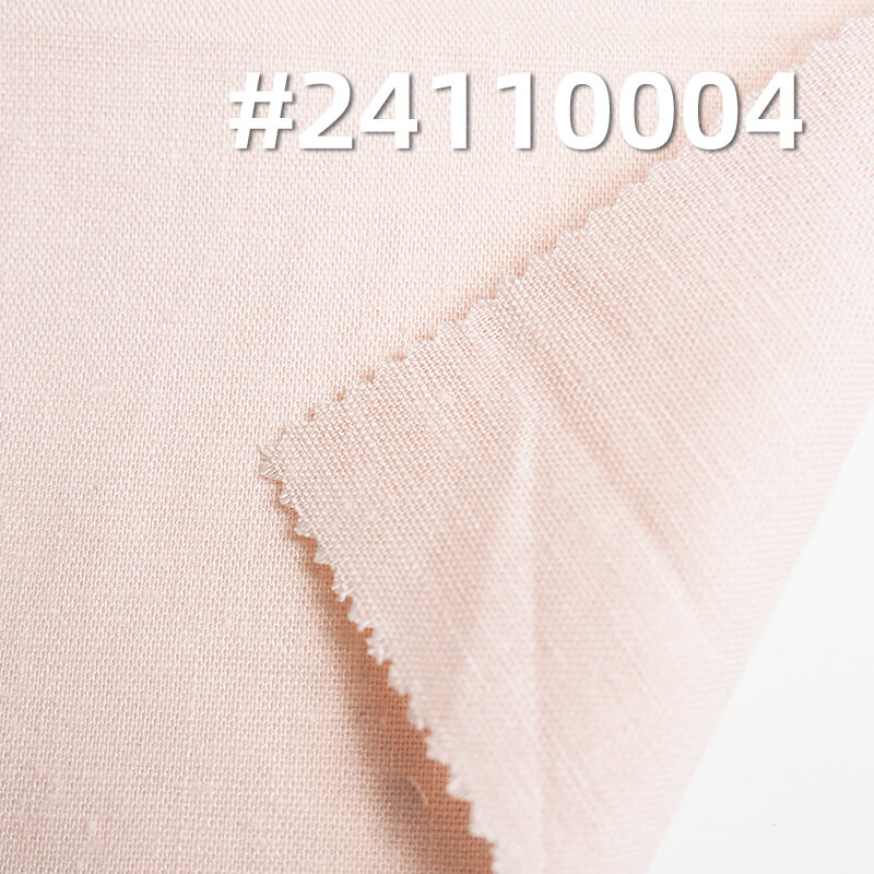 20s Thin Stretch Linen Fabric | 155g/m² Spring/Summer Rayon-Linen Dyeing Fabric | Cotton-Linen Stretch Fabric | Plain Linen Fabric for Hanfu, Skirts & Tops