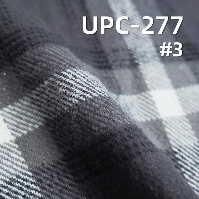 300g/m² Yarn-Dyed Plaid Fabric | 100% Cotton Double-Sided Fleece | Fall-Winter Skirt & Shirt Material